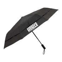 E-Z Fold Vented Umbrella (2 Imprints)