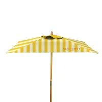 8' Square Wood Market Umbrella Single-Sided Dye Sub Kit