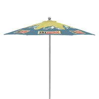9' Deluxe Market Umbrella Single-Sided Dye Sub Kit