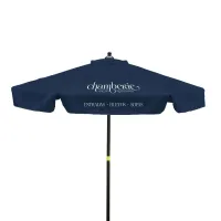 7' Steel Market Umbrella Kit With Valance (2 Imprints)