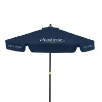 7' Steel Market Umbrella Kit With Valance (6 Imprints)