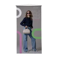 2'W x 4'H Hanging Banner