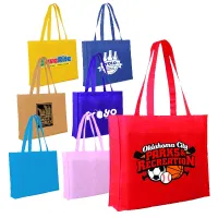 Non-Woven Tote Bag w/22" Strap (Spot Color)