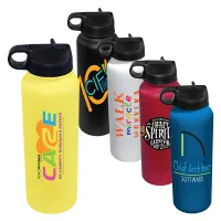 Memphis Sports Bottle w/Straw Lid, Full Color Digital