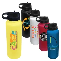 Memphis Sports Bottle w/Straw Lid, Full Color Digital