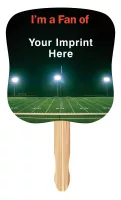 Football Full Color Digital Stock Hand Fan