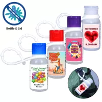 1 Oz. Full Color Digital Gel Sanitizer w/Lanyard