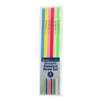 Reusable Standard Straw - 6 Pack