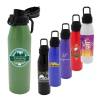 25 oz. Recycled Aluminum Bottle with Chug Lid, Full Color Digital