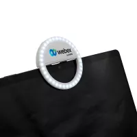 Clip-On LED Ring Light, Full Color Digital