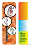 Emergency Safety Full Color Digital Printed Bookmark
