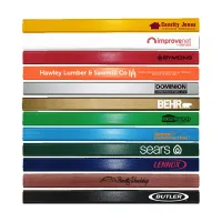 Enamel Finish Carpenter Pencil w/Medium Lead