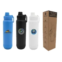 24 oz. Recycled Stainless Speaker Bottle, Full Color Digital