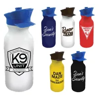 20 Oz. Value Cycle Bottle w/Police Hat Push 'n Pull Cap