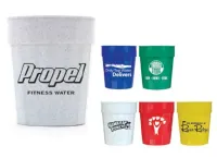 17 Oz. Fluted Stadium Cup (Spot Color)