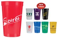22 Oz. Smooth Stadium Cup (Spot Color)