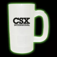 14 Oz. Glow Beer Stein (Spot Color)