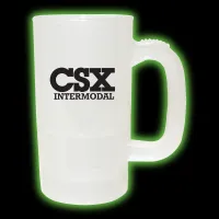 14 Oz. Glow Beer Stein (Spot Color)