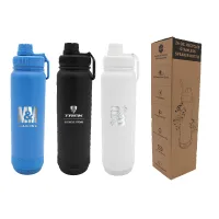 24 oz. Recycled Stainless Speaker Bottle, Laser Engraved, Standard