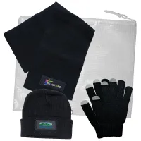 3 Piece Knit Set with All Purpose Pouch, Full Color Digital