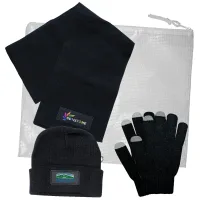 3 Piece Knit Set with All Purpose Pouch, Full Color Digital