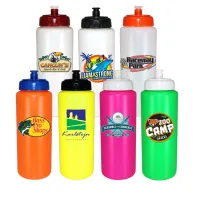 32 Oz. Sports Bottle w/Push 'n Pull Cap (Full Color Digital)
