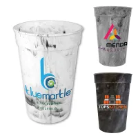 17 Oz. Marble Stadium Cup (Full Color)