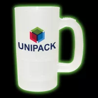14 Oz. Glow Beer Stein (Full Color Digital)