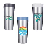 Circular 16 oz. Recycled Stainless Cup, Full Color Digital