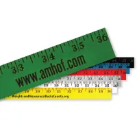 Enamel Finish Yardstick