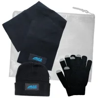 3 Piece Knit Set with All Purpose Pouch