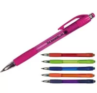 Mardi Gras Grip Pen (Spot Color)