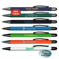 Halcyon® Metal Pen w/Stylus