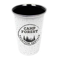17 Oz. Speckled Enamelware Tumbler