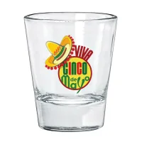 1 ¾ Oz. Shot Glass - USA, Full Color Digital