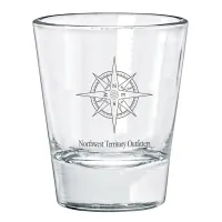 1 ¾ Oz. Shot Glass - USA