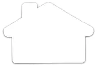 House Stock Shape Magnet (Full Color Digital)