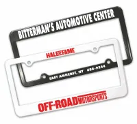 License Plate Frame w/2 Holes (Spot Color)