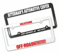 License Plate Frame w/2 Holes (Spot Color)