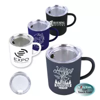 14 Oz. Halcyon® Coffee Mug w/Acrylic Lid