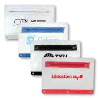 Translucent Vinyl Zippered Packet