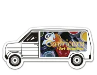 Van Stock Shape Magnet (Full Color Digital)