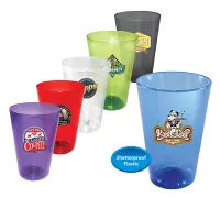 16 Oz. Plastic Pint Glass, Full Color Digital