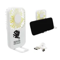 Portable Fan with Phone Holder