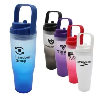 Halcyon® 30 oz. Recycled Ombre Tumbler with Carrying Handle