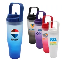 Halcyon® 30 oz. Recycled Ombre Tumbler with Carrying Handle, Full Color Digital