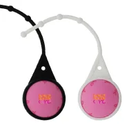 Awareness Round Lip Balm with Lanyard, Full Color Digital