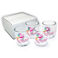 11 oz. Rocks Glass, USA - Gift Set of 4, Full Color