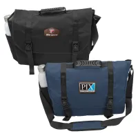 Otaria™ Messenger Bag, Leather Patch - Full Color