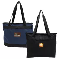 Otaria™ Tote Bag, Leather Patch - Full Color